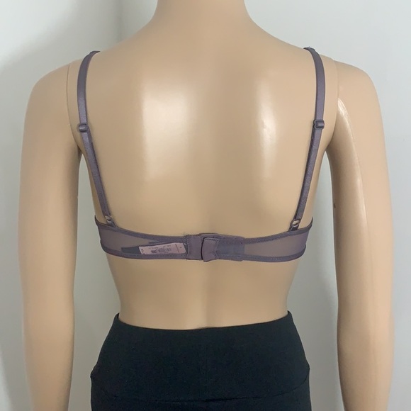 LAST TWO AVAILABLE!! - New Victoria's Secret Gray Mesh Bralette Size XS - Picture 3 of 13